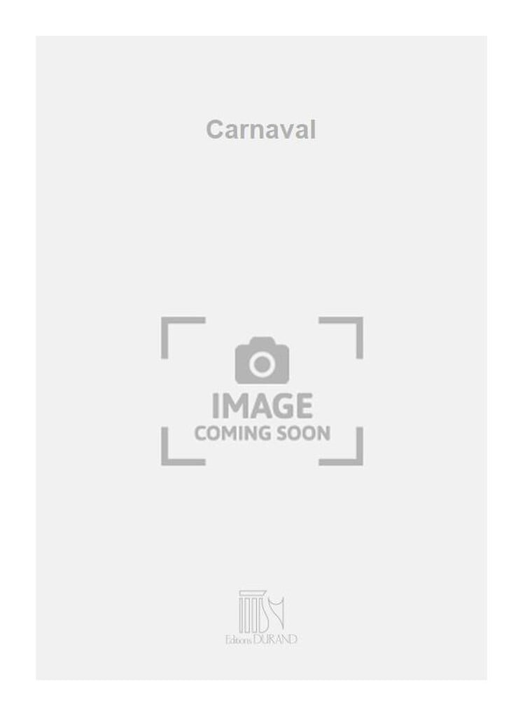 Carnaval Chant-Piano